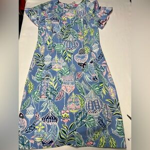 Lilly Pulitzer Kerstin stretch sheath dress in the blue lapis 6